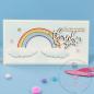 Preview: Dress My Craft - Stanzschablone "Rainbow With Clouds" Dies