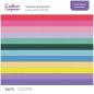 Preview: Crafters Companion - Luxury Linen Cardstock 12x12 Inch "Colours of Summer" 24 Bogen 