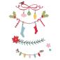 Preview: Sizzix - Stanzschablone "Christmas Borders" Thinlits Craft Dies