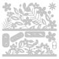 Preview: Sizzix - Stanzschablone "Floral Edges #2" Thinlits Craft Dies