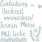 Preview: Sizzix - Stanzschablone "Hochzeit" Thinlits Craft Dies