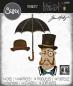 Preview: Sizzix - Stanzschablone "The Gent" Thinlits Craft Dies by Tim Holtz