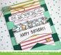 Preview: Lawn Fawn - Stempelset "All The Party Hats" Clear Stamps