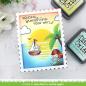 Preview: Lawn Fawn - Schablone "Beach Sunset Lawn Clippings" Stencil