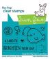 Preview: Lawn Fawn - Stempelset "Anglerfish Flip-Flop" Clear Stamps