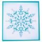 Preview: Sizzix - Schablone "Snowflake" Layered Stencil