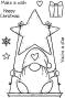 Preview: Woodware - Stempelset "Star Gnome" Clear Stamps 