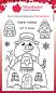 Preview: Woodware - Stempelset "Snow Gnomes" Clear Stamps 