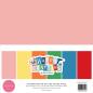 Preview: Carta Bella - Cardstock "Happy Crafting" Coordinating Solids Paper Pack 12x12 Inch - 6 Bogen