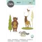 Preview: Sizzix - Stanzschablone "Forest Animals #2" Thinlits Craft Dies by Josh Griffiths