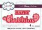 Preview: Creative Expressions - Stanzschablone "Happy Christmas" Craft Dies Design by Sue Wilson