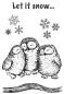 Preview: Creative Expressions - Stempelset A6 "Snowy Owls" Clear Stamps