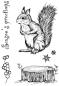 Preview: Creative Expressions - Stempelset A6 "Squirrel Greetings" Clear Stamps