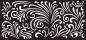 Preview: Creative Expressions - Schablone "Swirly Wallpaper" Stencil 4x8 Inch Design by Sam Poole