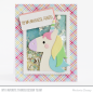 Preview: My Favorite Things Stempelset "One in a Unicorn" Clear Stamps