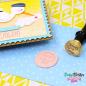 Preview: Carlijn Design - Wachssiegel Stempel "Happy Mail" Wax Seal Stamp 19