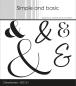 Preview: Simple and Basic - Stempelset "Ampersand" Clear Stamps