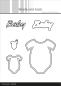 Preview: Simple and Basic - Stanzschablone 7,5x8,5 cm "Baby Onesie" Dies