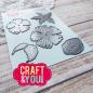 Preview: Craft & You Design - Stanzschablone "Rose With Leaves" Dies