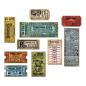 Preview: Sizzix - Stanzschablone "Ticket Booth" Thinlits Craft Dies by Tim Holtz