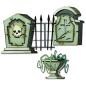 Preview: Sizzix - Stanzschablone "Graveyard" Thinlits Craft Dies by Tim Holtz