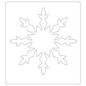 Preview: Sizzix - Stanzschablone "Ornate Snowflake" Bigz Craft Dies Design by Lisa Jones