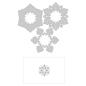 Preview: Sizzix - 3D Prägefolder "Winter Snowflakes" Embossing Folder Design by Kath Breen