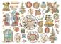 Preview: Stamperia - Stanzteile "Christmas Greetings" Die Cuts Ephemera