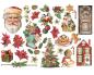 Preview: Stamperia - Stanzteile "Classic Christmas" Die Cuts Ephemera