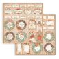 Preview: Stamperia - Designpapier "All Around Christmas" Paper Pack 12x12 Inch - 10 Bogen