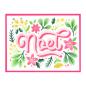 Preview: Spellbinders - Schablone "Noel Foliage" Layered Stencil