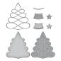 Preview: Spellbinders - Stanzschablone "Stitched Christmas Tree" Dies