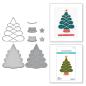 Preview: Spellbinders - Stanzschablone "Stitched Christmas Tree" Dies