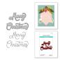 Preview: Spellbinders - Stanzschablone "Classic Merry Christmas" Dies