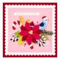 Preview: Spellbinders - Stanzschablone "Christmas Bird Poinsettia" Dies