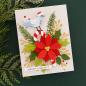 Preview: Spellbinders - Stanzschablone "Christmas Bird Poinsettia" Dies