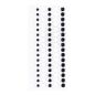 Preview: Spellbinders - Schmucksteine "Black & White" Enamel Dots 96 Stück