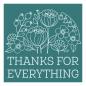 Preview: Spellbinders - Wachssiegel Stempel "Thanks for Everything" Waxs Seal Stamp