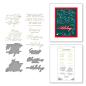 Preview: Spellbinders - Glimmer Hot Foil Plate "A Merry Little Christmas Sentiments"