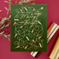 Preview: Spellbinders - Glimmer Hot Foil Plate & Dies "De-light-ful Christmas"