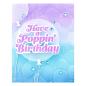 Preview: Spellbinders - Glimmer Hot Foil Plate & Dies "Glimmering Poppin' Birthday"