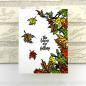 Preview: Picket Fence Studios - Stempelset "Follow the Leaves Rectangle Wreath" Clear stamps