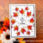 Preview: Picket Fence Studios - Stempelset "Follow the Leaves Rectangle Wreath" Clear stamps