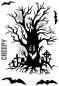 Preview: Woodware - Stempelset "Haunted Tree" Clear Stamps Design by Jane Gill