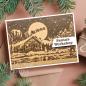 Preview: Creative Expressions - Gummistempel "Christmas Cabin" Rubber Stamp