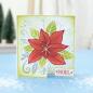 Preview: Gemini - Stanzschablone "Joyous Poinsettia" Half Create a Card Dies