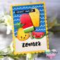 Preview: Carlijn Design - Stanzschablone "Popsicle Smiles" Dies 