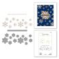 Preview: Spellbinders - Glimmer Hot Foil Plate & Dies "Snowflakes"