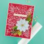 Preview: Spellbinders - Heißfolien-Platte "Full Bloom Poinsettia" Hot Foil Plate Glimmer