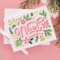 Preview: Spellbinders - Schablone & Stanzschablone "Layered Noel Foliage" Stencil & Dies